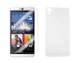 Bộ Ốp lưng silicon Nillkin và Kính cường lực cho HTC Desire 826 (Trong suốt)