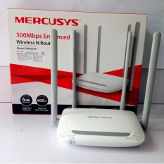 Bộ phát sóng wifi siêu mạnh 4 ăng ten Mercusys MW325R tốc độ 300Mbps