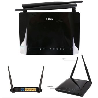 Bộ phát wifi D-Link DIR-612300Mb 2anten (đen)  