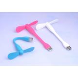 Bộ quạt mini hai cánh cổng cắm usb + tặng đèn led usb