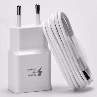 Bộ sạc nhanh Samsung Fast Charge dùng cho tất cả các dòng Samsung Galaxy A3A5A7A9S3S4S5S6S7Note34567.v.v (Trắng) + Tặng 01 Bộ sạc nhanh Samsung Fast Charge - Hàng nhập khẩu New 100%