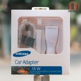 Bộ sạc nhanh trên xe ôtô cho Samsung Galaxy S6 S7 (Trắng) QuickCharge 2.0