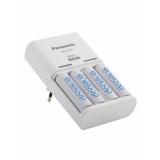 Bộ sạc và 4 pin sạc Eneloop AA