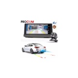 Camera Hành Trình - Định Vị - Quan Sát Từ Xa Procam T98 Hỗ Trợ Phát WIFI 4G - 2 Camera