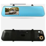 Camera hành trình ghi hình gương X4S kết hợp Camera lùi + tặng máy hút bụi cầm tay..