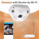 Camera ip vr cam 3d quay 360 độ