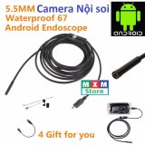 Camera nội soi chống nước(IP67) siêu nhỏ dài 1m cho Máy tính và Điện thoại
