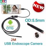 Camera nội soi chống nước(IP67) siêu nhỏ 5.5mm dài 2m cho Máy tính và Điện thoại