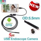 Camera nội soi chống nước(IP67) siêu nhỏ 5.5mm dài 5m cho Máy tính và Điện thoại