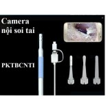 [ĐỘ NÉT CAO]Camera nội soi tai 5.5mm có đèn led trợ sáng Tặng bộ phụ kiện lấy ráy tai