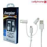 Cáp 3 trong 1 Lightning-Micro-Type C Energizer HighTech 1m