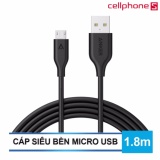 Cáp Anker Powerline Micro USB 6ft/1.8m - Hãng phân phối chính thức