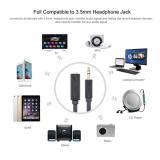 Cáp audio 3.5mm nối dài 0.5M Ugreen - 10781 Gia Bách