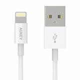 Cáp sạc điện thoại aukey cb-d8 lightning usb dài 20cm chuẩn mfi
