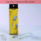 Cáp chia 1 đầu 3.5mm thành 2 đầu 3.5mm âm, remax rl-s20