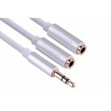 Cáp chia 2 cổng audio 3,5mm dài 20cm ugreen 10780