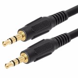 Cáp chống nhiễu nối dài dây loa hai đầu đực 3.5mm loại tốt