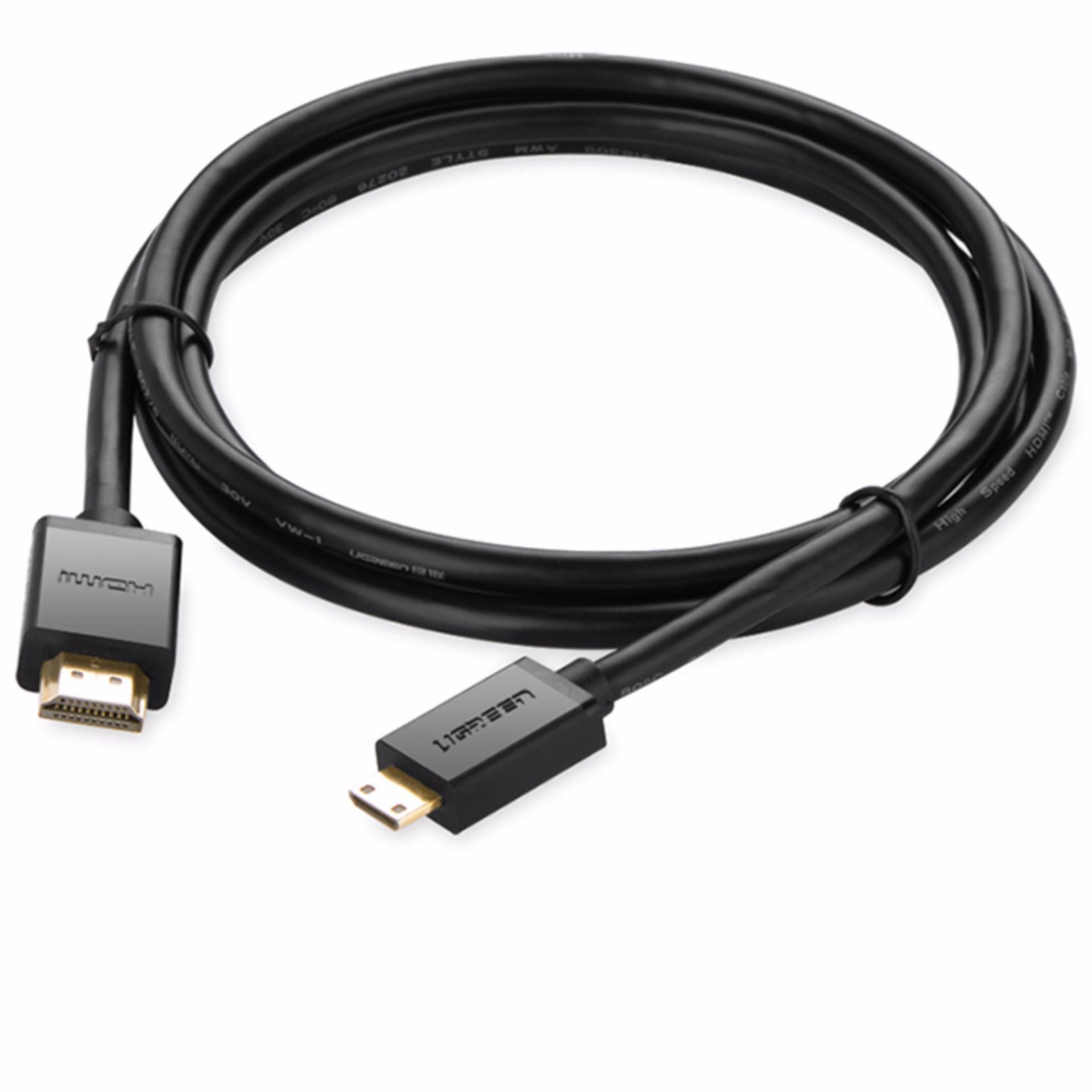 Cáp chuyển đổi mini hdmi sang hdmi 3m ugreen 10118
