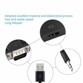 Cáp Chuyển đổi Tín Hiệu VGA + Audio Sang HDMI (Đen) Tháng sáu 2018 - 4 Cáp chuyển đổi tín hiệu VGA + Audio sang HDMI (Đen) - 4