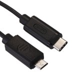 Cáp chuyển đổi USB 3.1 Type-C sang Micro USB Unitek Y-C473BK