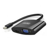 Cáp chuyển Mini Displayport sang Vga và HDMI Unitek Y6328bk