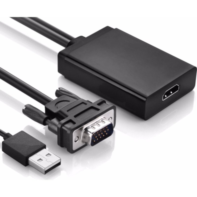 Bảng giá Cáp chuyển tín hiệu VGA to HDMI Audio Full HD Phong Vũ