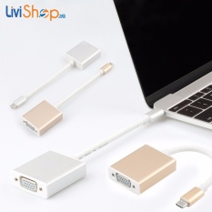 So Sánh Giá Cáp chuyển USB Type C sang VGA độ nét cao Full HD 1080p  