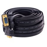 Cáp dẹp vga 15m dtech 69f15