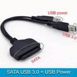 Cáp dữ liệu cho ổ cứng 2.5 inches sata sang usb 3.0, có hỗ trợ nguồn phụ usb 5v