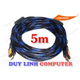 Cáp hdmi 5m yellowknife chuẩn 1.4v, hỗ trợ 3d, 4k