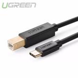 Cáp máy in dài 1,5m usb-c to usb type b ugreen 30180