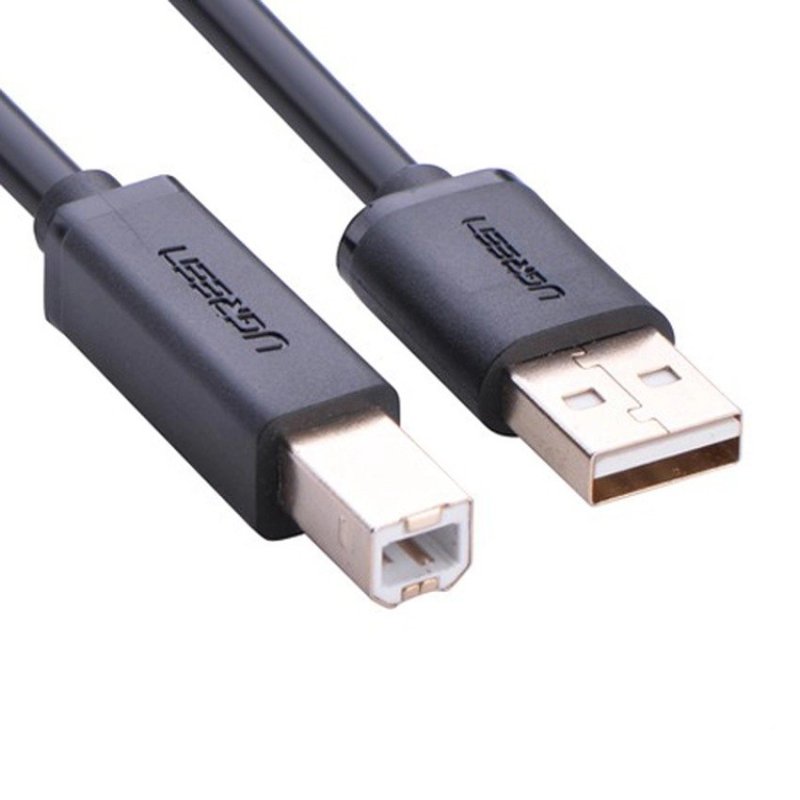 Bảng giá Cáp máy in USB 5m Ugreen UG-10352 đầu cáp mạ vàng Phong Vũ