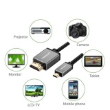 Cáp micro hdmi to hdmi 2m cao cấp ugreen 10119