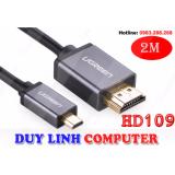 Cáp micro hdmi to hdmi 2m đen ugreen 10119