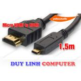 Cáp micro hdmi to hdmi yellowknife dài 1,5m
