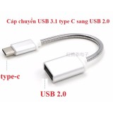 Cáp otg usb type c sang usb 2.0