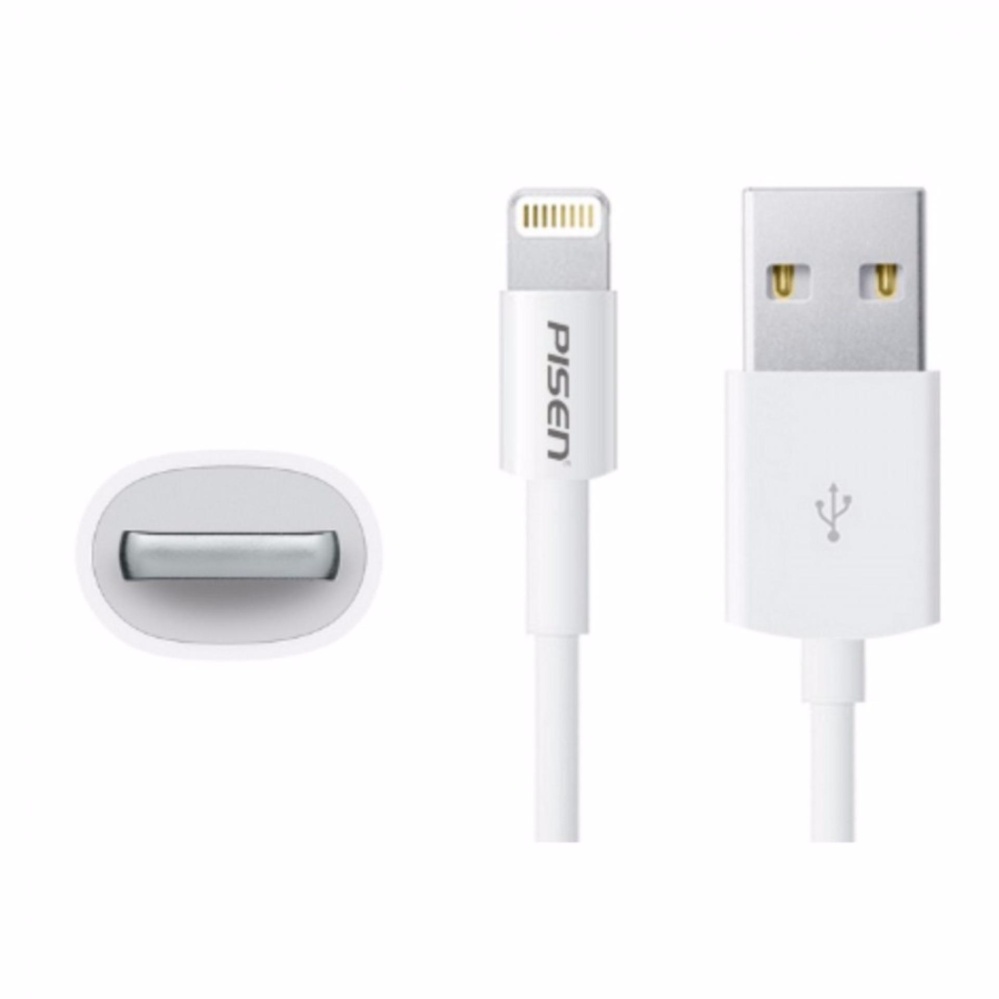Cáp Pisen cổng lightning dành cho Iphone 5, 5s, 6... - vpmax