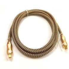 Cáp quang âm thanh mạ vàng 24k Toslink Optical dài 1 mét (GOLD)