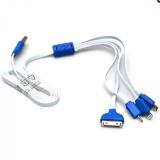 Cáp sạc điện thoại 4 đầu đa năng dài 1m