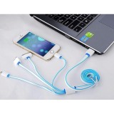 Cáp sạc điện thoại iPhone 4,5-Samsung, iPad, Chân Kim đa năng dây dài