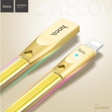 Cáp sạc HOCO U9 cho Iphone, Ipad. Dây đẹp, chống đứt. Chân cắm Hợp kim kẽm, có đèn báo khi sạc