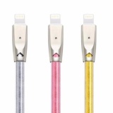 Cáp sạc HOCO U9 cho Iphone, Ipad. Dây đẹp, chống đứt. Chân cắm Hợp kim kẽm, có đèn báo khi sạc