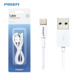 Cáp sạc chính hãng pisen cho iphone 7, iphone 8, 7 plus, 8 plus, sạc iphone