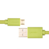 Cáp ugreen sạc micro-usb 2.0 gold-plated 0.5m