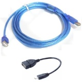 Cáp usb nối dài 1.5m và tặng cáp otg