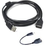 Cáp usb nối dài 5m và tặng cáp otg