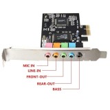 Card chuyển đổi PCI Express to Sound 5.1 cao cấp