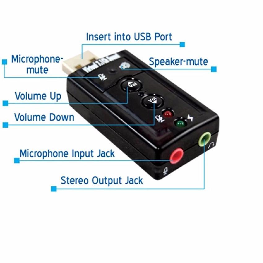 Hình ảnh Card sound âm thanh 3D Taiwan 7.1