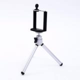 Chân điện thoại Smartphone mini tặng  giá đỡ điện thoại (Bạc)