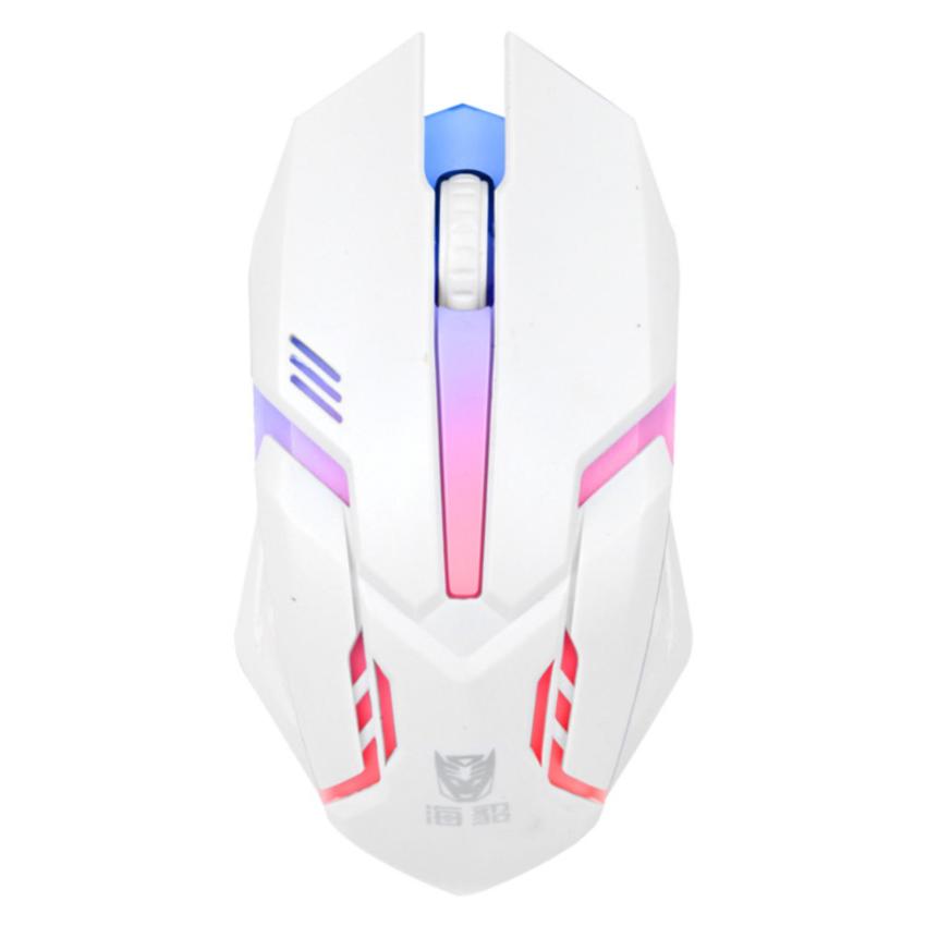 Chuột game thủ thiết kế độc lạ có LED nhiều màu